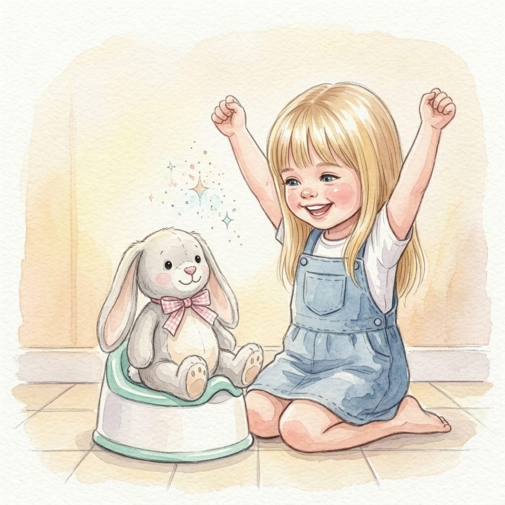 Maja painted into page six of the book